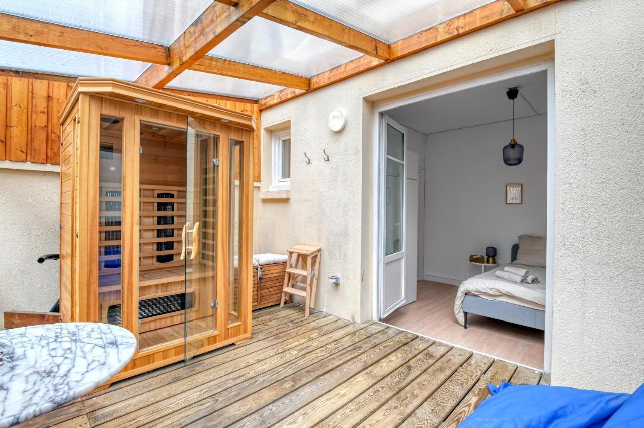 Glamour Chic En Hyper Centre Pour 4 - Wifi - Sauna Pour 2 - Mylittlestay 鲁昂 外观 照片