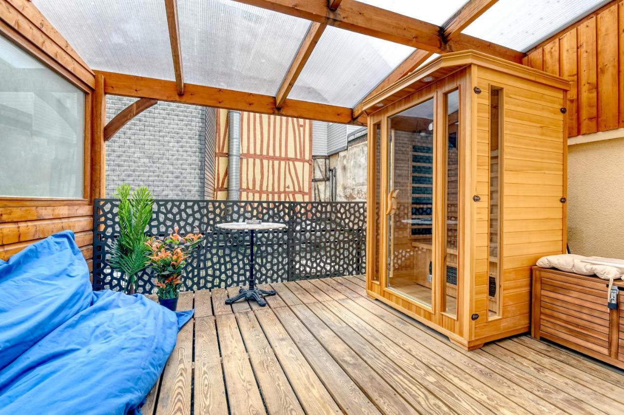 Glamour Chic En Hyper Centre Pour 4 - Wifi - Sauna Pour 2 - Mylittlestay 鲁昂 外观 照片